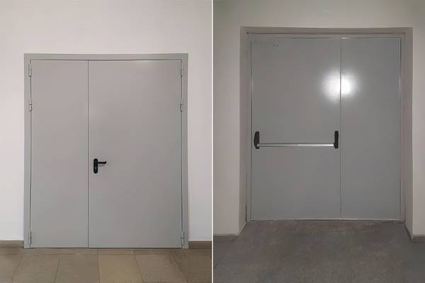 Двупольная дверь Антипаника для «Крокус Экспо»