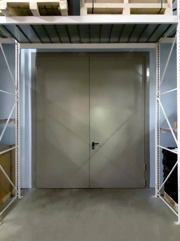 Ворота на складе в г. Апрелевка